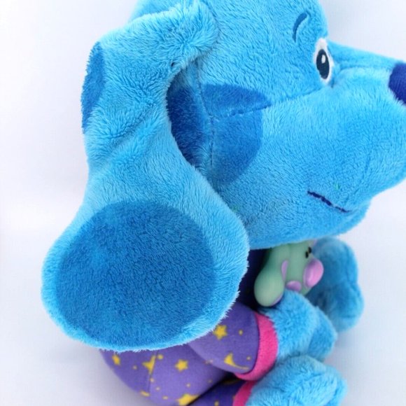 Toys | Blues Clues You Bedtime Blue Animated Plush Polka Dot Lovey ...